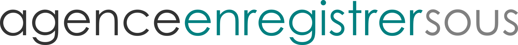 Logo Agence Enregistrer Sous